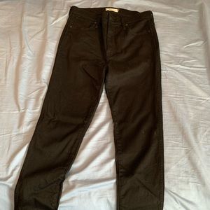 Madewell Black Skinnies Size 31